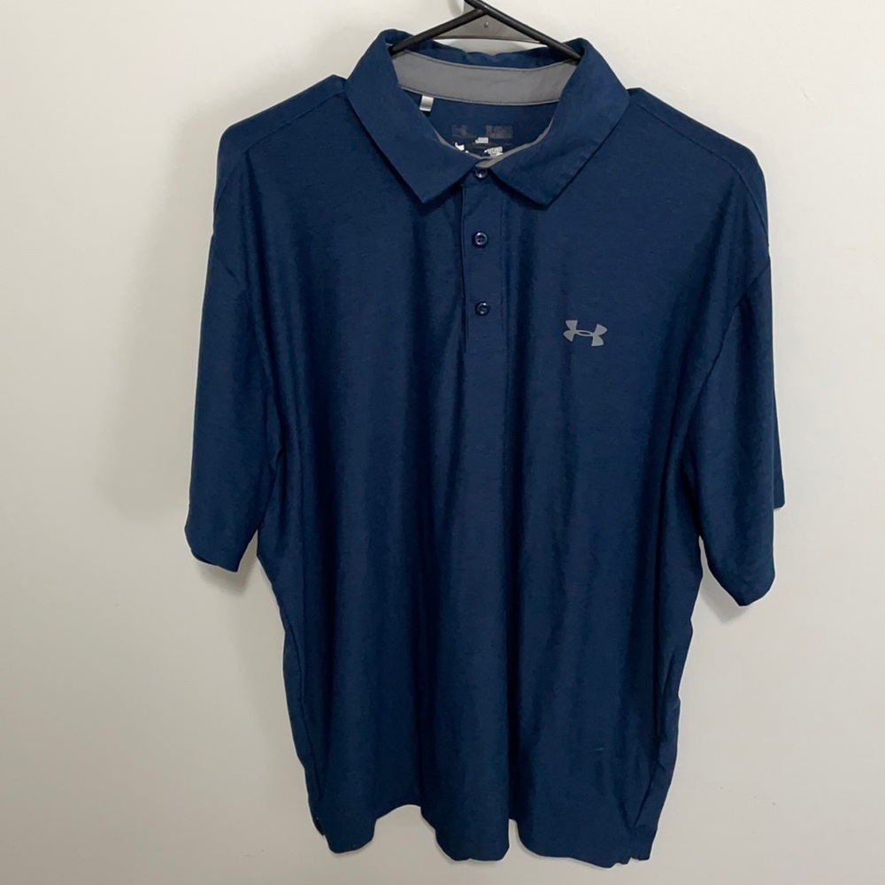 Under Armour navy polo!💙 Size XL, GREAT condition! ✨